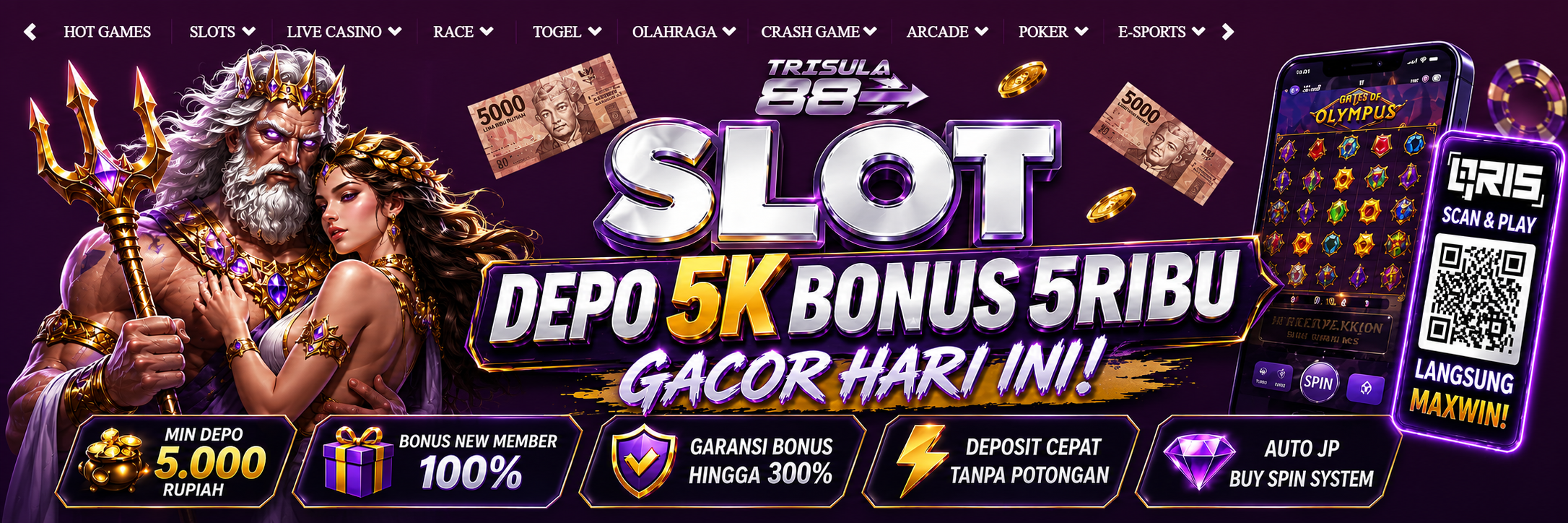 SLOT BONUS DEPO 5K